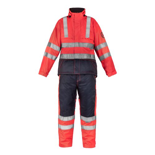 Traje Térmico Alpine Rojo Fluor