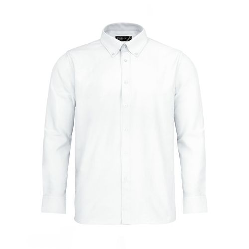 Camisa Activex Oxford M/Larga Blanca UV