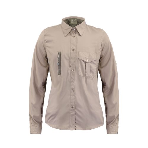 Blusa Lightwind W2000 Beige Mujer UV