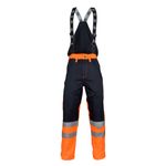 Pantalon-Jardinera-A-Zero-Alpine-Naranja-Azul-Thinsulate-T--2XL