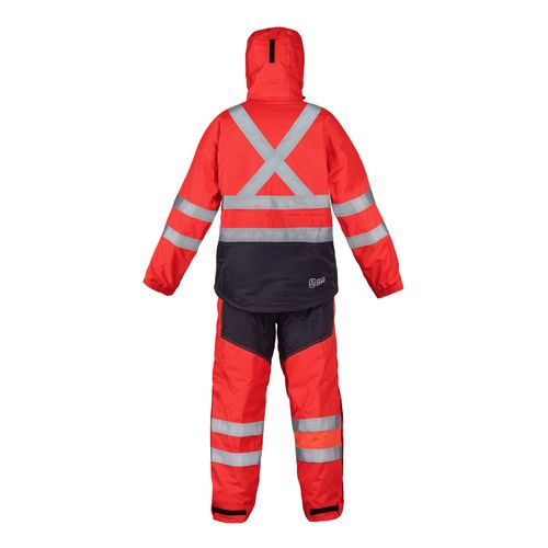 Traje Térmico Alpine Rojo Fluor