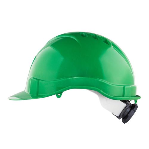 Casco Activex I Verde Arnes cinta 6 Puntas Ratchet