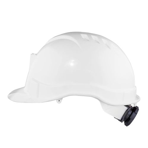 Casco Activex I Blanco Porta Lampara con Ratchet