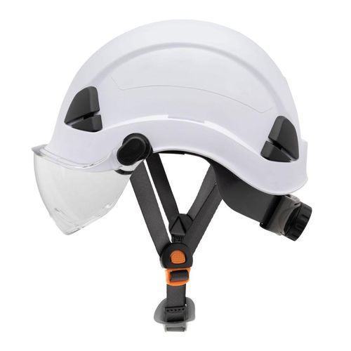 Casco Honeywell con visor Blanco FSH10001