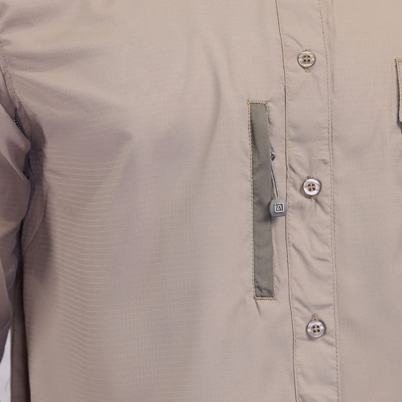 Blusa-Lightwind-W2000-Poliester-Beige-Mujer