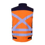 Chaleco-Geologo-Activex-Gabardina-Terra-Bicolor-Naranjo