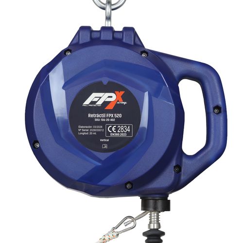 Retráctil Cable Acero 20 m FPX 520