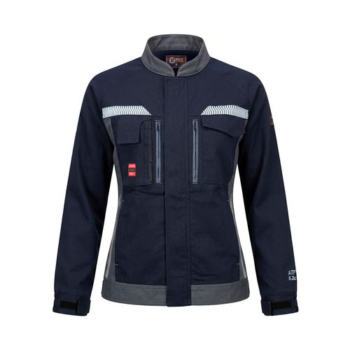 Chaqueta Slack Ignífuga NFPA + 13034 Azul Marino Mujer