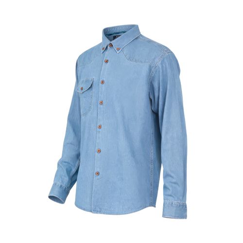 Camisa Mezclilla Activex Algodón Antiestática AS-1000