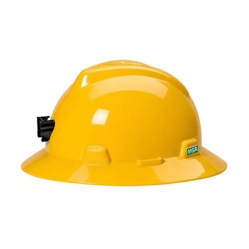 Casco MSA V-GARD Amarillo Ala con PL y PC